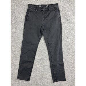 AG Adriano Goldschmied Pants Womens 25R Black Caden Tailored Trouser Stretch